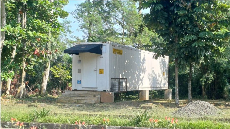 AKAR 40 ft container farms at IPB University, Bogor